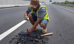 Cao tốc 35.000 tỷ đồng vừa thông xe đã hỏng: Thanh tra đột xuất
