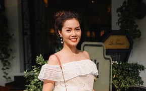 Nguyễn Ngọc Anh quyến rũ, ngọt ngào với váy áo nữ tính