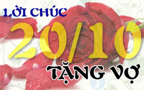 Lời chúc ngày Phụ nữ Việt Nam 20/10 khiến trái tim vợ 'tan chảy'