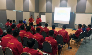 HLV Hoàng Anh Tuấn truyền lửa, U19 Việt Nam sẵn sàng tranh vé World Cup