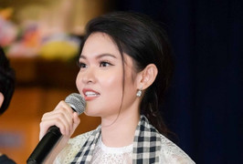 Á hậu Thùy Dung chia sẻ lý do không dùng Facebook