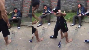 Kẻ trộm chó bị người dân đánh nhập viện