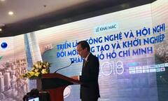 Khai mạc Triển lãm Công nghệ và Hội nghị Khởi nghiệp và Đổi mới sáng tạo năm 2018