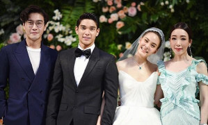 Dàn sao dự lễ cưới mỹ nhân thị phi nhất làng giải trí Thái Lan