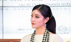 Á hậu Huyền My: 'Bật máu chân, hỏng giày vì muốn làm người mẫu'