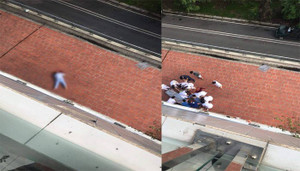 Bệnh nhân tâm thần nhảy từ tầng 6 bệnh viện tự tử