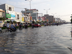 Triều cường ở miền Tây Nam bộ có thể vượt mức báo động 3 trong 4 ngày