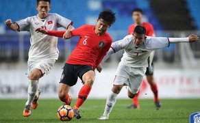 Trực tiếp U19 châu Á: U19 Việt Nam vs U19 Hàn Quốc