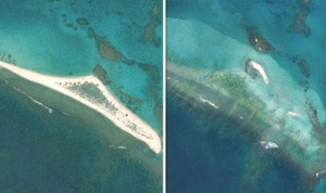 Sóng thần khổng lồ nhấn chìm cả hòn đảo ở Mỹ