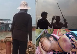 Cuộc đụng độ gay cấn của những nữ ngư dân với cát tặc trên biển Hải Phòng