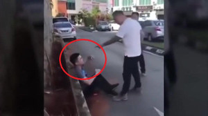 Clip: Bạo hành vợ, con rể bị bố vợ thẳng tay trừng trị