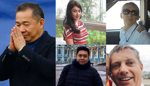 Hình ảnh 5 nạn nhân thiệt mạng vụ máy bay của Chủ tịch Leicester City rơi