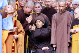 Thiền sư Thích Nhất Hạnh sẽ ở lại Huế tịnh dưỡng đến cuối đời