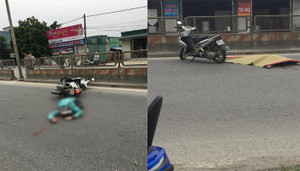 Xe tải tông chết cô gái quốc tịch Mỹ rồi bỏ trốn ở Hà Nam