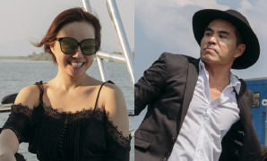 Trung Dũng vất vả, liên tục ngã xuống nước vì đóng MV cho Vy Oanh