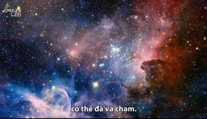 Clip: Vụ va chạm thiên hà xảy ra cách đây 100 triệu năm