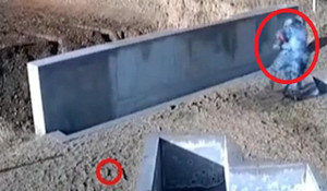 Clip: Ném lựu đạn hụt, học viên Trung Quốc suýt mất mạng