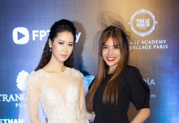 Hoa hậu Đông Nam Á Phan Hoàng Thu sang trọng với thiết kế tối giản