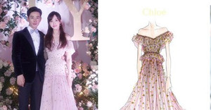 4 váy cưới xa xỉ, tốn hàng nghìn giờ làm thủ công của Đường Yên