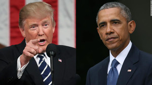 Không khí bầu cử giữa kỳ Quốc hội Mỹ 'nóng' với màn đối đầu Trump-Obama