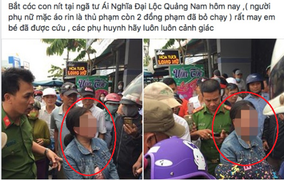 Bác tin bắt cóc trẻ em ở Quảng Nam gây hoang mang dư luận