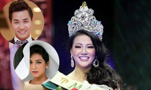 H'Hen Niê, MC Nguyên Khang chúc mừng Phương Khánh đăng quang Hoa hậu Trái đất 2018