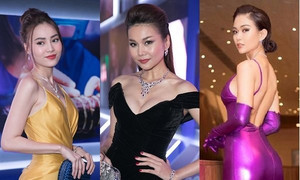 Thanh Hằng khoe ngực đầy, Lan Ngọc - Mâu Thủy đọ dáng nóng bỏng hút ánh nhìn