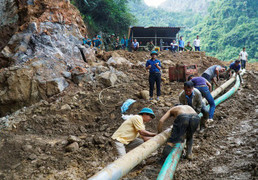 Sập mỏ vàng ở Hòa Bình: Khả năng sống sót của 2 nạn nhân không cao