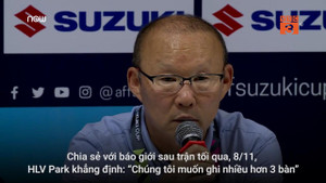 HLV Park Hang-seo: '3 bàn thắng là chưa đủ'