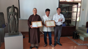 Thưởng 75 triệu đồng cho hai người tìm thấy tượng nữ thần trị giá 7,5 tỷ đồng ở Vĩnh Long