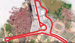 Toàn cảnh đường đua F1 tương lai tại Hà Nội nhìn từ flycam