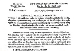 110 công chức ở Lâm Đồng chưa đủ tiêu chuẩn chức danh lãnh đạo