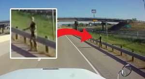 Người ngoài hành tinh xuống Trái Đất, đi bộ trên cao tốc?