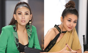 Võ Hoàng Yến tố Thanh Hằng đạo ý tưởng trong thử thách tại 'The Face 2018'