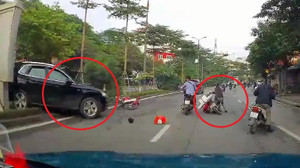 Audi Q5 đâm liên hoàn Mercedes và 2 xe máy: Nhân chứng tiết lộ bất ngờ