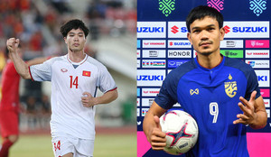 ‘Sát thủ’ ghi 6 bàn của Thái Lan áp đảo Công Phượng