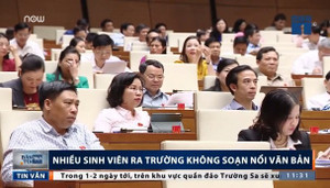 Nhiều sinh viên ra trường không soạn nổi văn bản