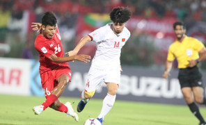 Mất oan bàn thắng, tuyển Việt Nam bị Myanmar cầm hòa