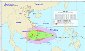 Bão số 9 càng vào gần bờ càng nguy hiểm, diễn biến cực kì phức tạp