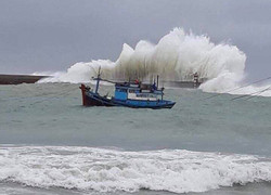 Nước biển dâng cao 4m tràn vào nhà, gần 100 người dân ở Bình Thuận khẩn cấp di dời