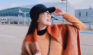 Bảo Thy khoe dáng gợi cảm, hào hứng trải nghiệm tuyết rơi đầu mùa tại Hàn Quốc