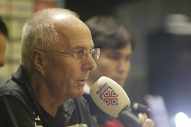 HLV Eriksson: ‘Tôi sẽ có phương án đấu Việt Nam’