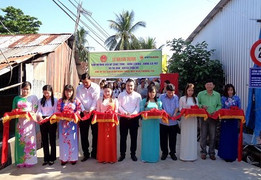 Vietbank tài trợ xây cầu bê tông tại Sóc Trăng