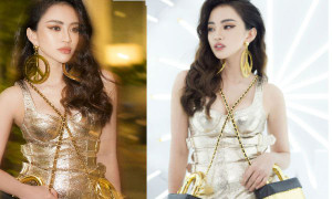 Học trò Minh Tú lăng-xê xu hướng mới nhất của thời trang thế giới