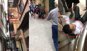 Xôn xao clip trộm leo tường tẩu thoát như Người Nhện, bị cả xóm vây bắt