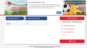 Bán vé trận bán kết AFF Cup 2018 Việt Nam - Philippines: 5 phút hết hàng