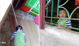 Hoàn cảnh đáng thương của bé 4 tuổi bị cô giáo buộc dây treo lên cửa sổ