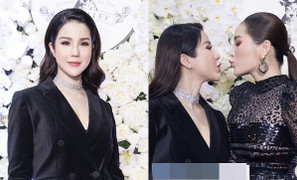 Diệp Lâm Anh khoe dáng chuẩn sau 1 tháng sinh con, vui vẻ hội ngộ Hoa hậu Kỳ Duyên