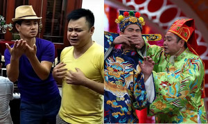 Nghe Tự Long - Xuân Bắc hát 'Bèo dạt mây trôi', fan thốt lên: Sắp được xem Táo quân rồi