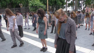 Biểu tình ‘xác sống’ tại Argentina phản đối hội nghị thượng đỉnh G20